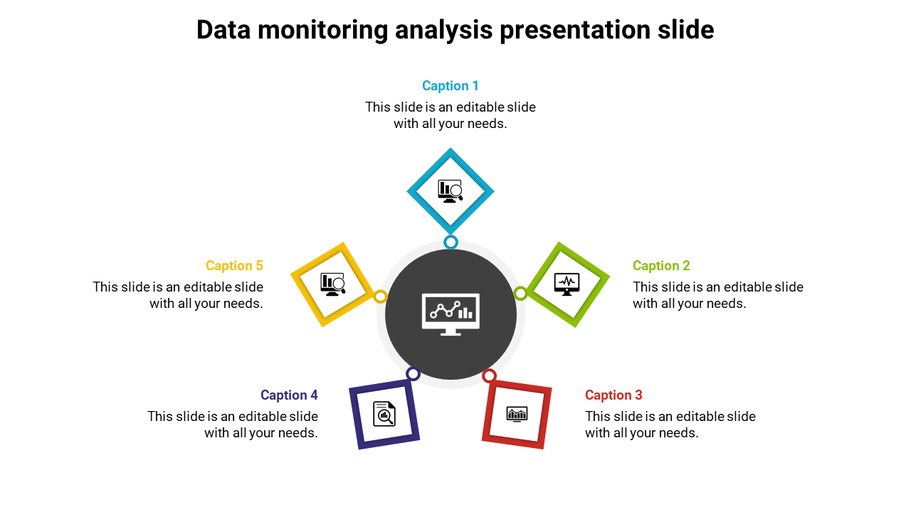 Data monitoring analysis presentation slide